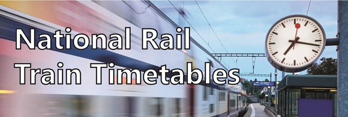 National Rail Train Timetables